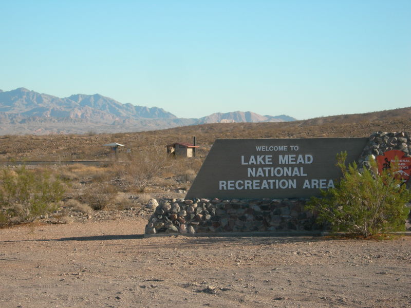 View of Trailhead Lake Mead Pkwy NPS