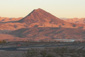 Volcanic cinder cone, Henderson, NV.